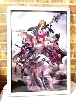 勝利の女神NIKKE トレーディングポスター　レア 勝利の女神：NIKKE エリア防衛戦2ND限定商品 トレーディング
